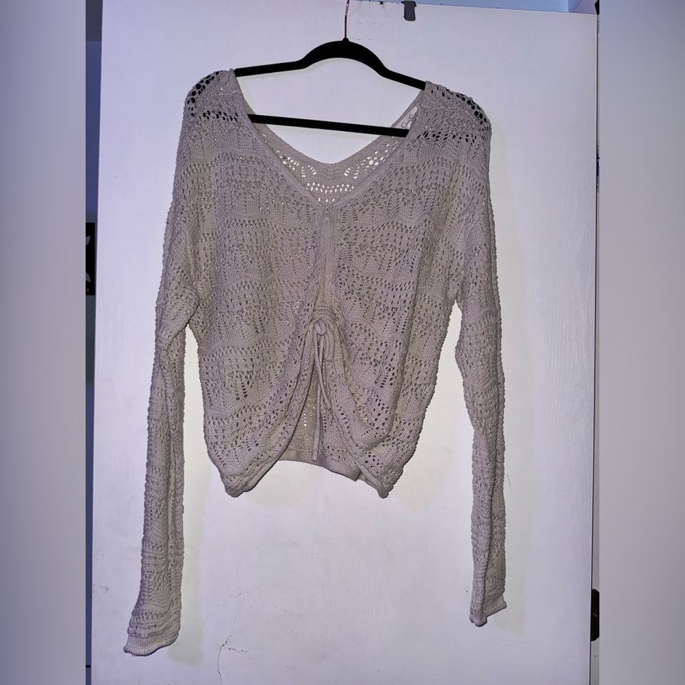 Jessica Simpson Beige Knit Top